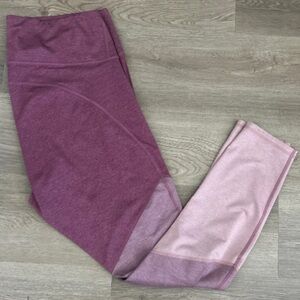 Old Navy Plum Leggings High-Waisted Performance Wear
